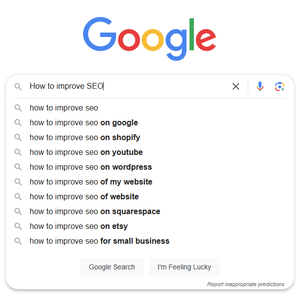 Use Google’s Autocomplete Feature