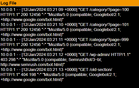 Log file example